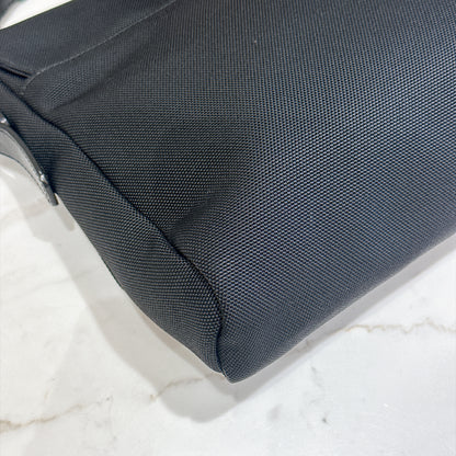 Gucci Techno Large Web Nylon Canvas Messenger Bag