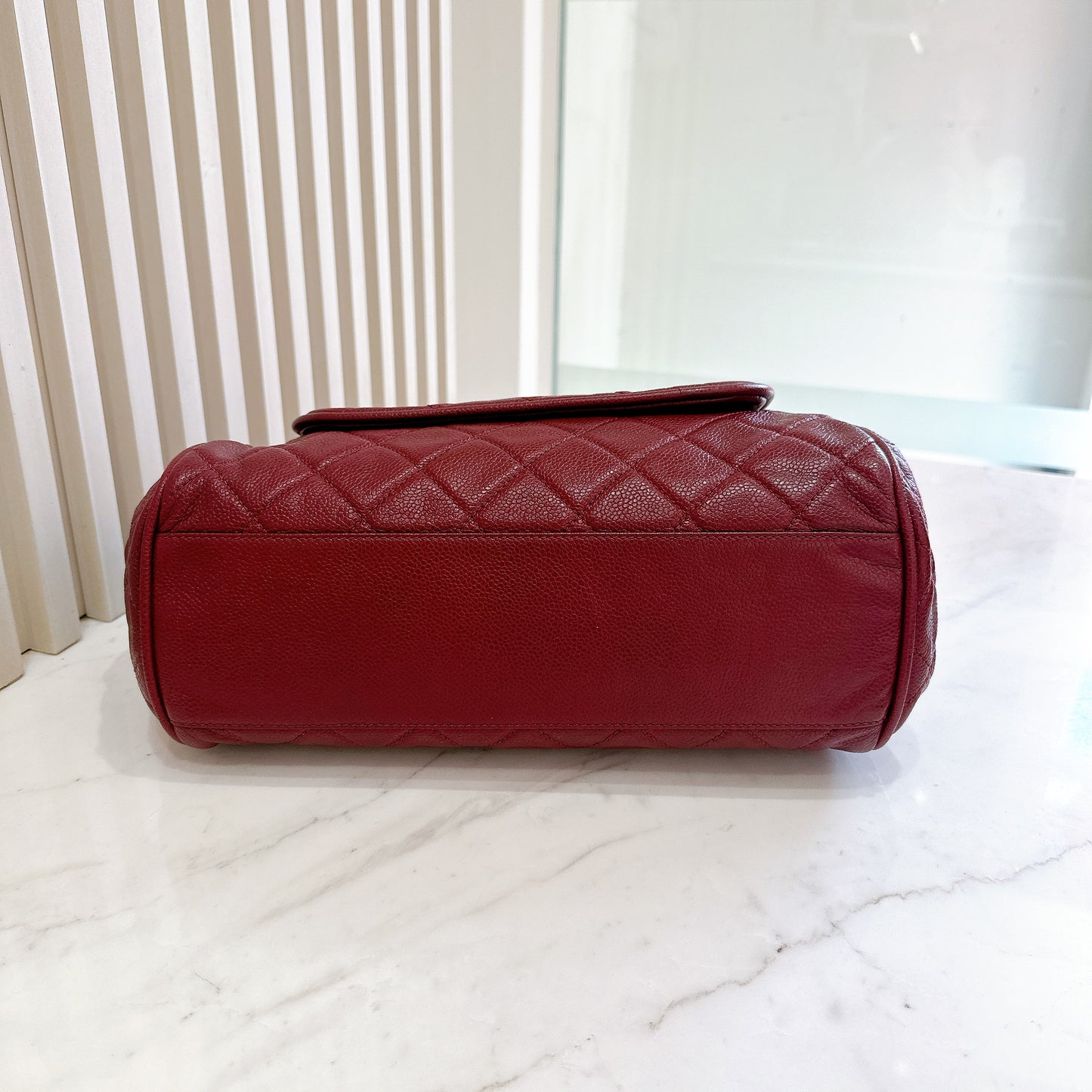 Chanel Timeless Accordion Flap Bag in Red