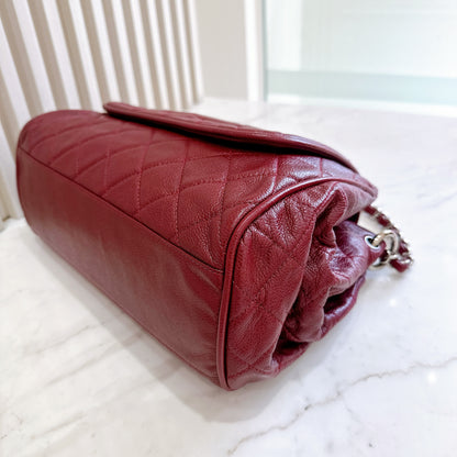 Chanel Timeless Accordion Flap Bag in Red