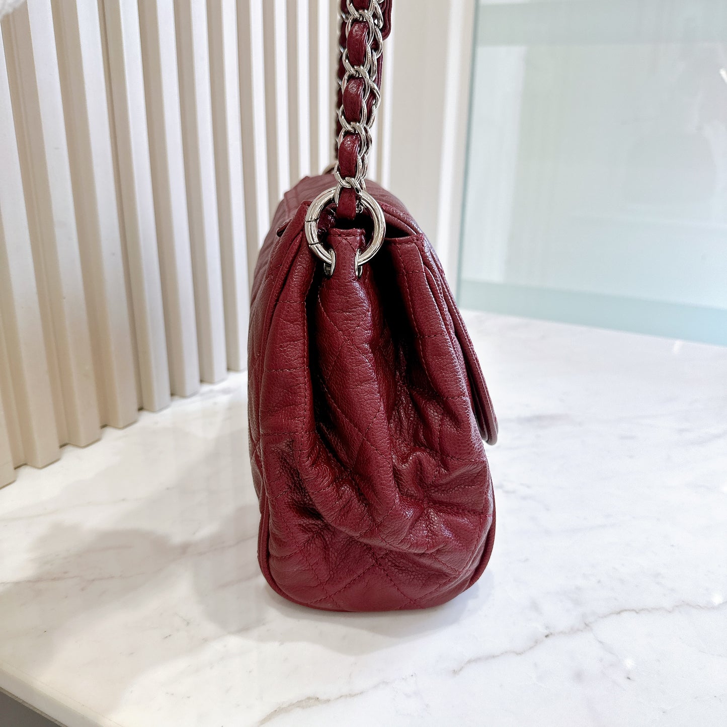 Chanel Timeless Accordion Flap Bag in Red