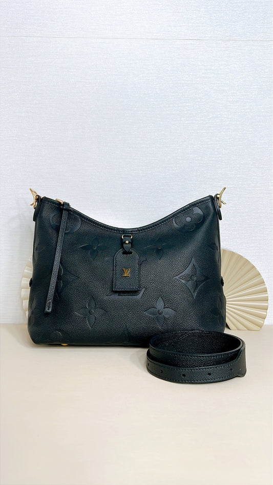 LV Carryall PM in Black Empreinte