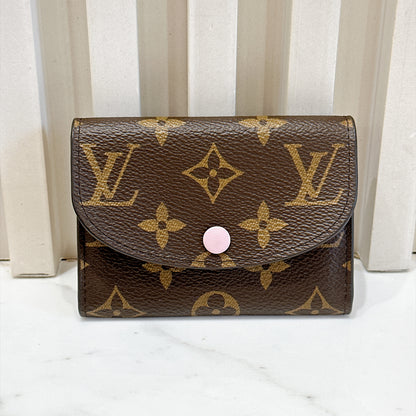 LV Monogram Rosalie Coin Purse in Pink