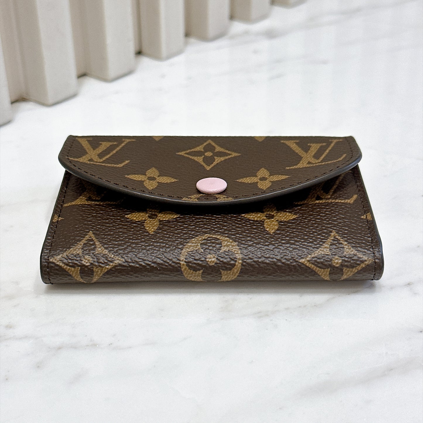 LV Monogram Rosalie Coin Purse in Pink
