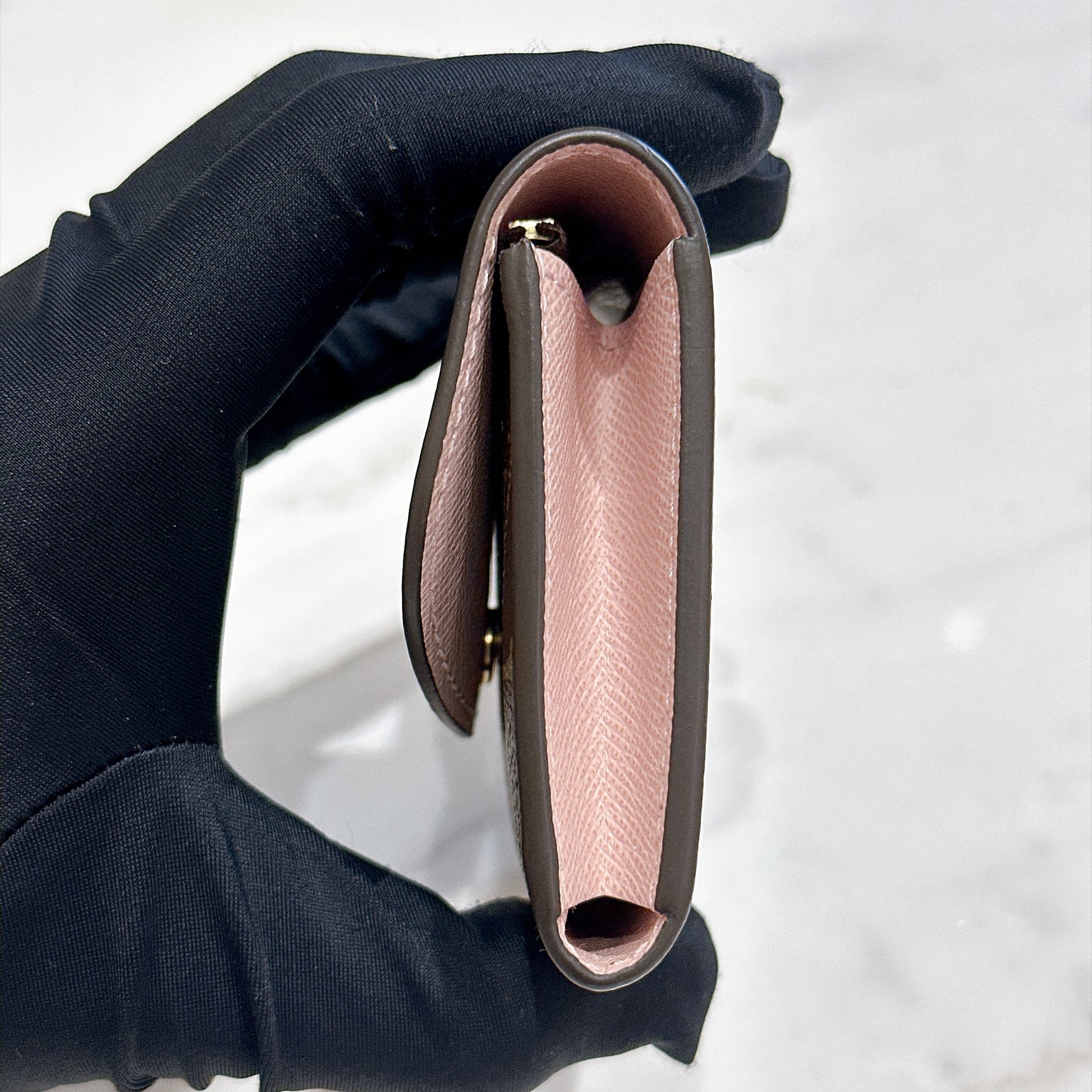 LV Monogram Rosalie Coin Purse in Pink