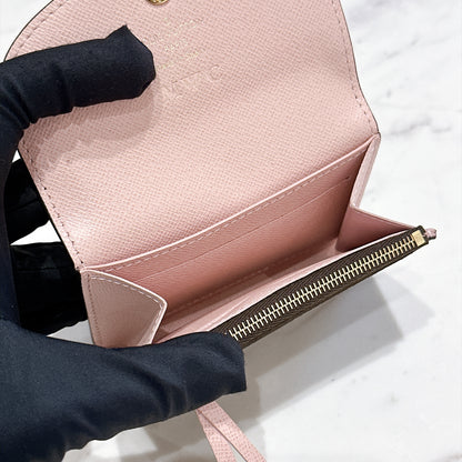LV Monogram Rosalie Coin Purse in Pink