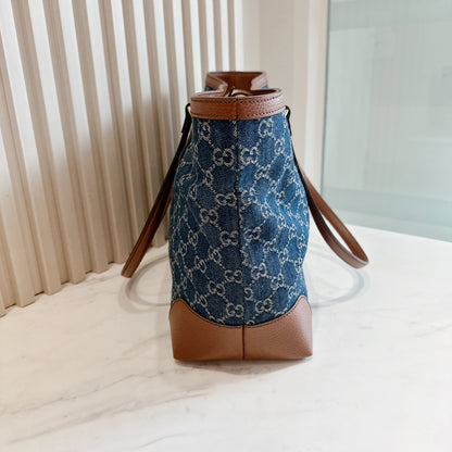 Gucci GG Denim Ophidia Tote