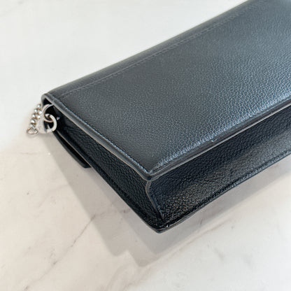 LV Mylockme Chain Pochette in Black
