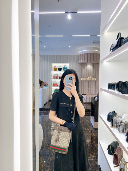 Gucci Small Ophidia Bucket Bag
