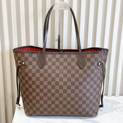 LV Damier Ebene Neverfull MM