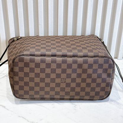 LV Damier Ebene Neverfull MM