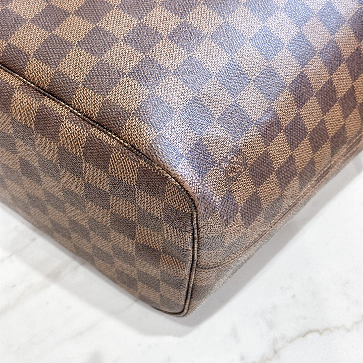 LV Damier Ebene Neverfull MM