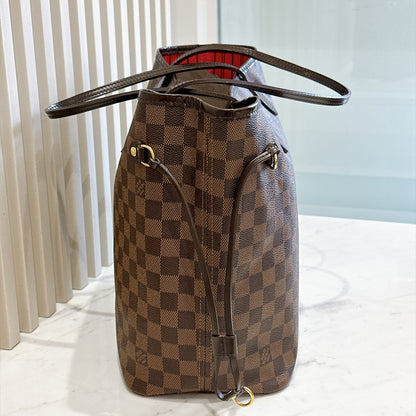 LV Damier Ebene Neverfull MM