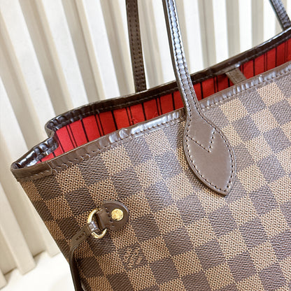 LV Damier Ebene Neverfull MM