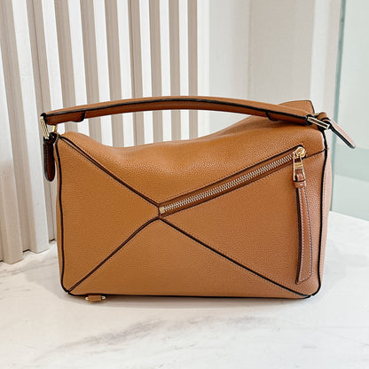 Loewe Puzzle Medium in Tan