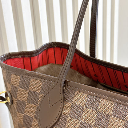 LV Damier Ebene Neverfull MM