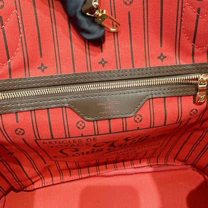 LV Damier Ebene Neverfull MM