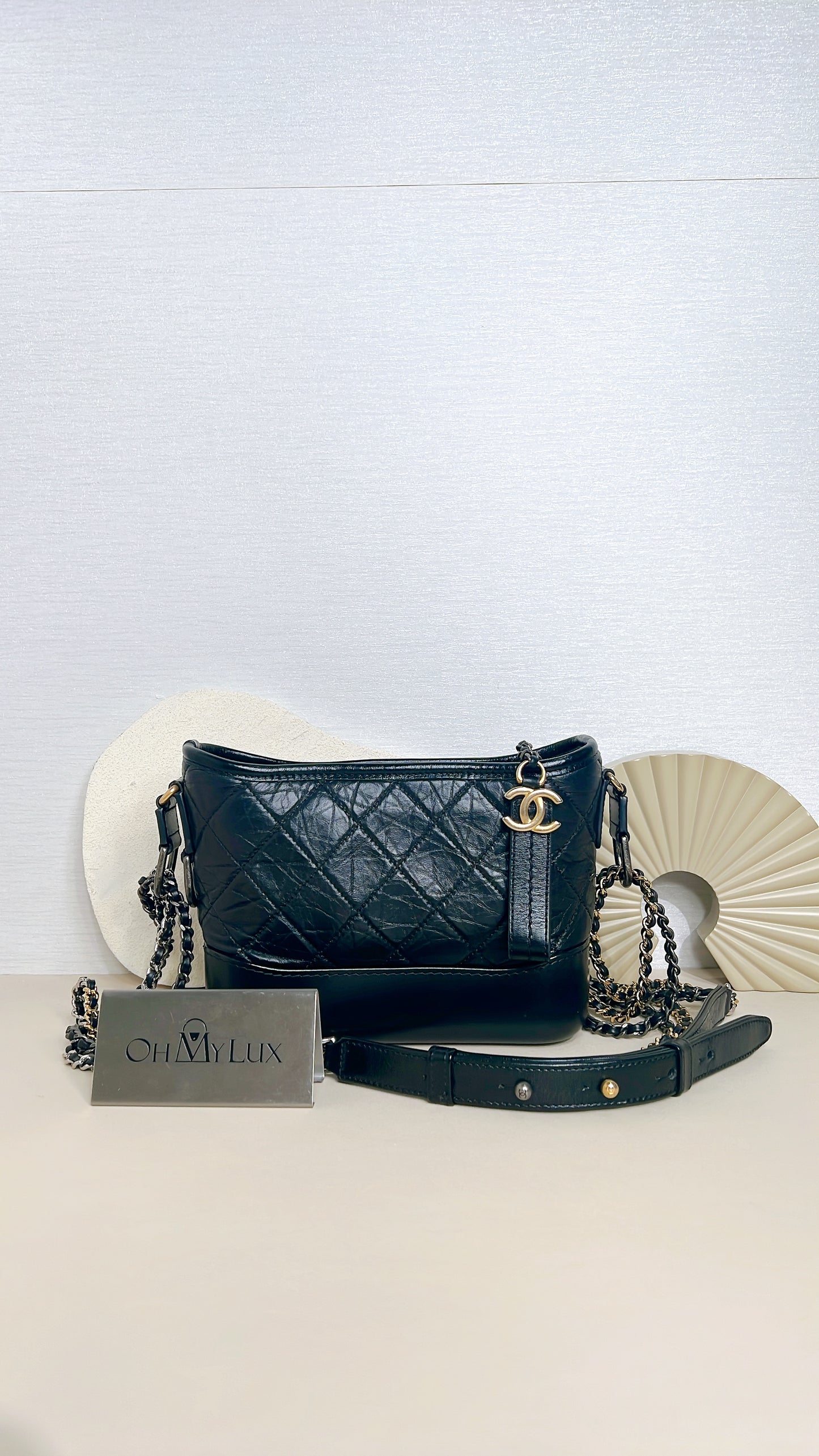Chanel Gabrielle Small in Black