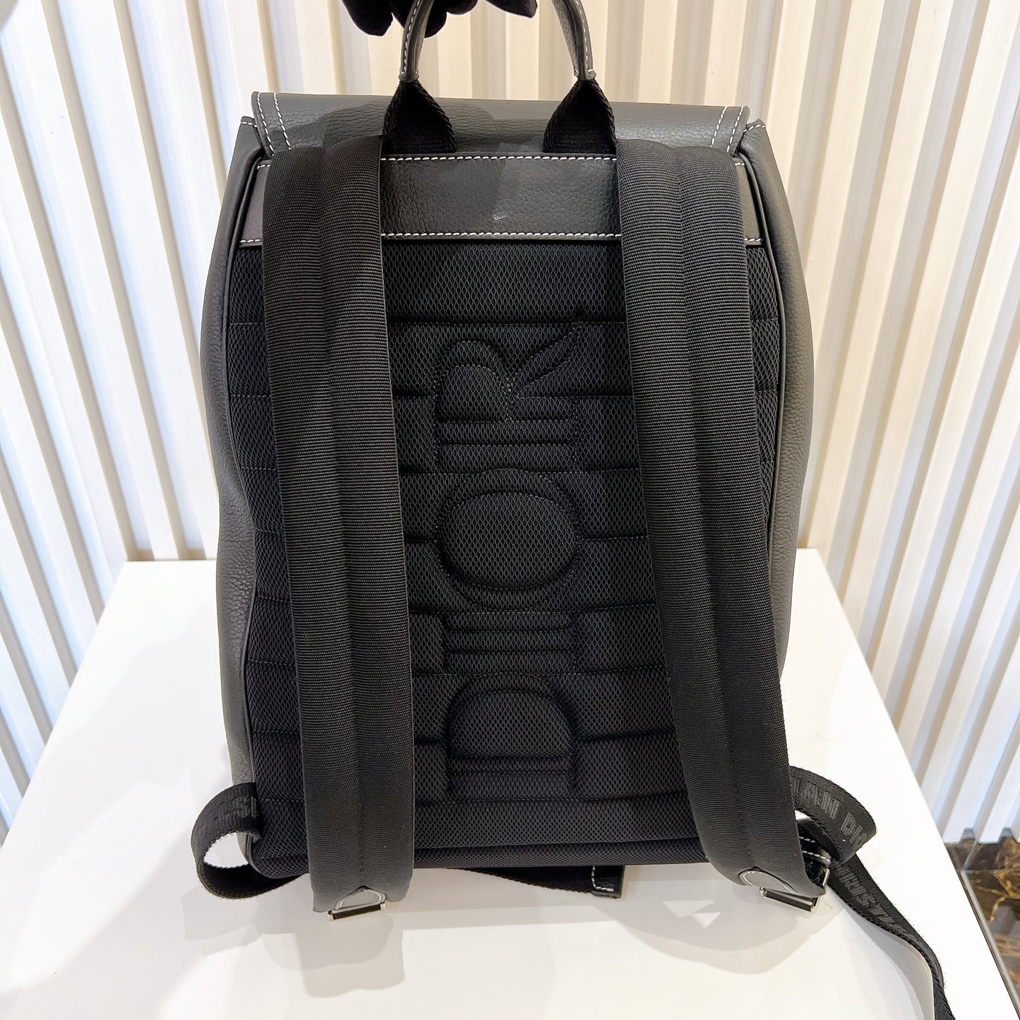 Dior Saddle Backpack in Black