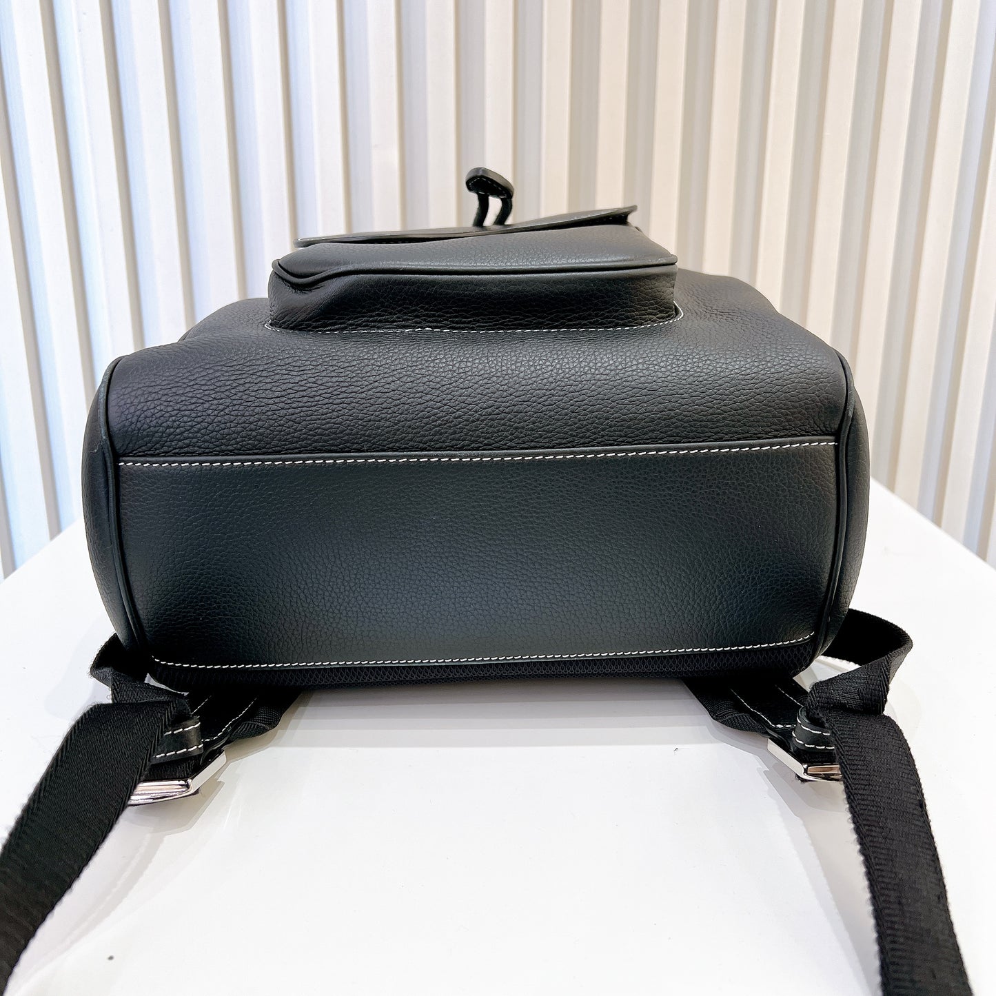 Dior Saddle Backpack in Black