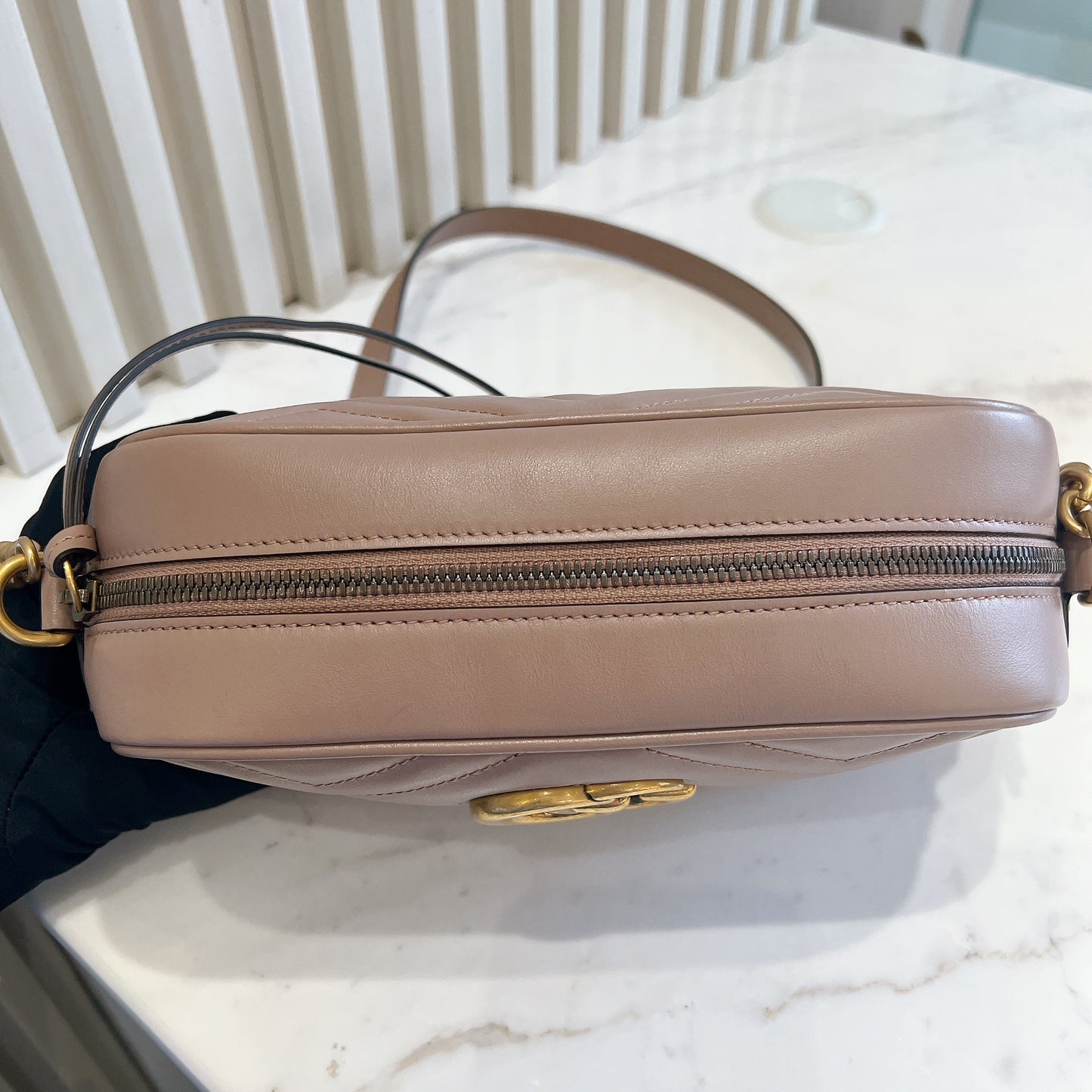 Gucci Mamont Small Camera Bag Dusty Pink