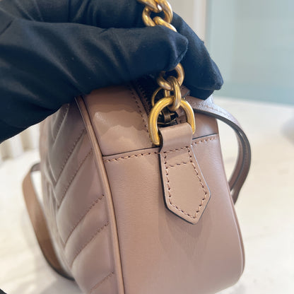 Gucci Mamont Small Camera Bag Dusty Pink