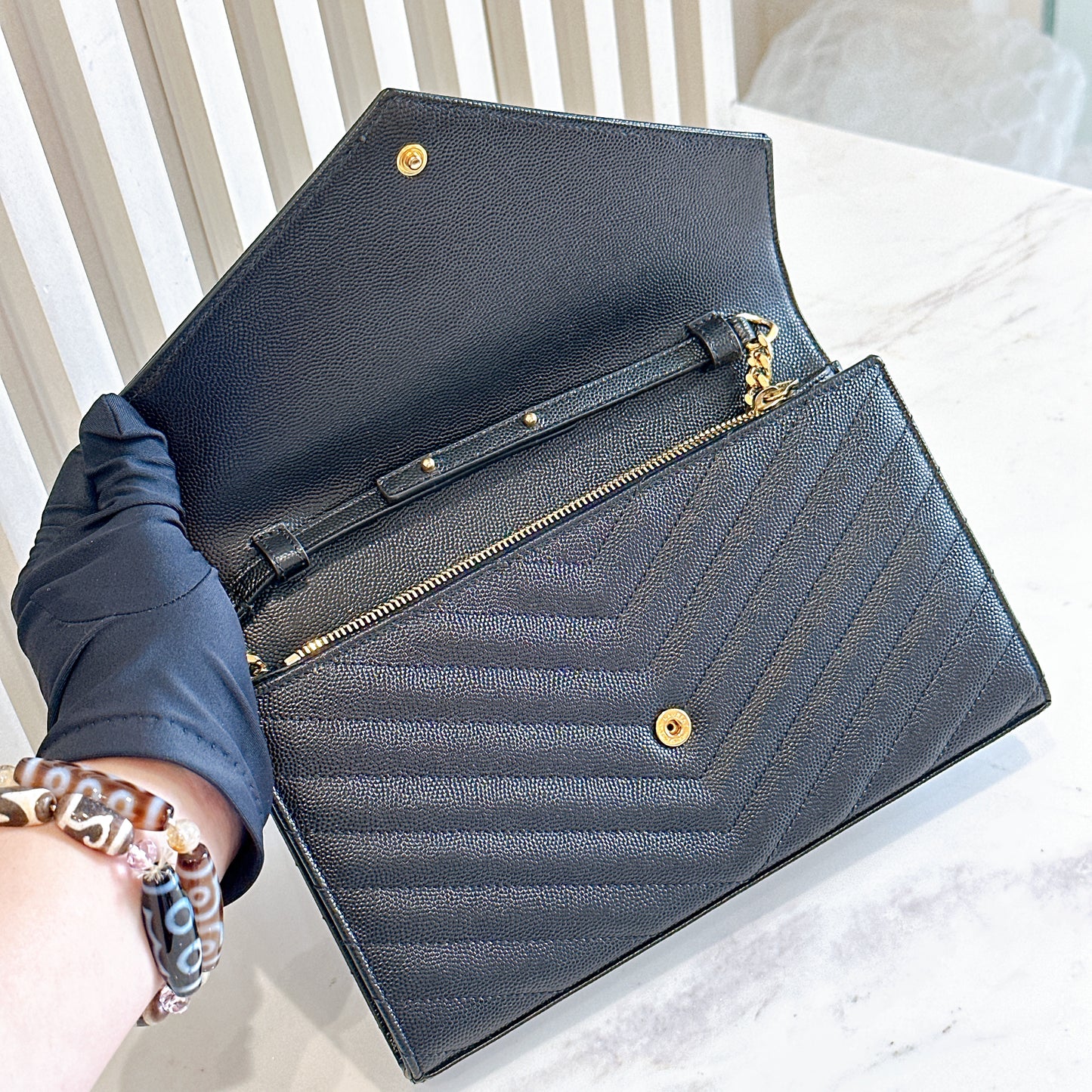 YSL WOC in Black GHW