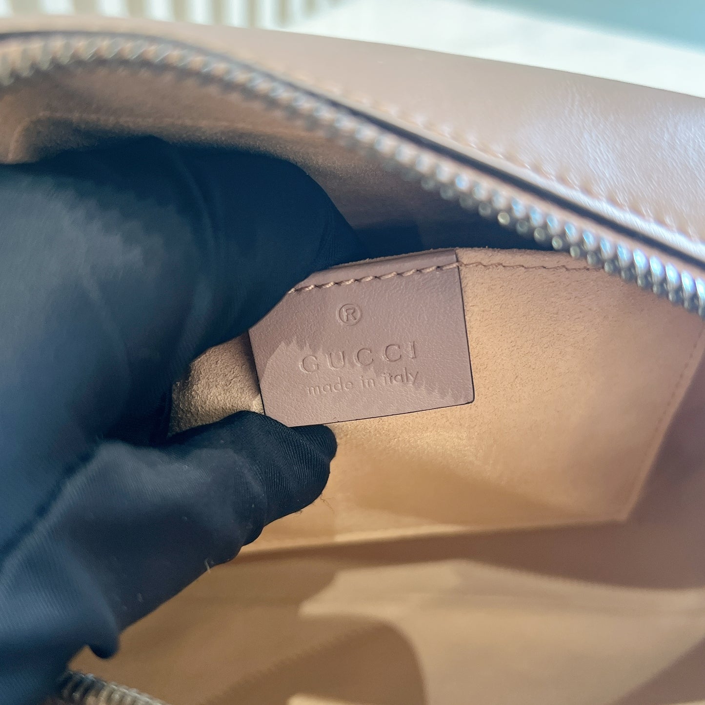 Gucci Mamont Small Camera Bag Dusty Pink