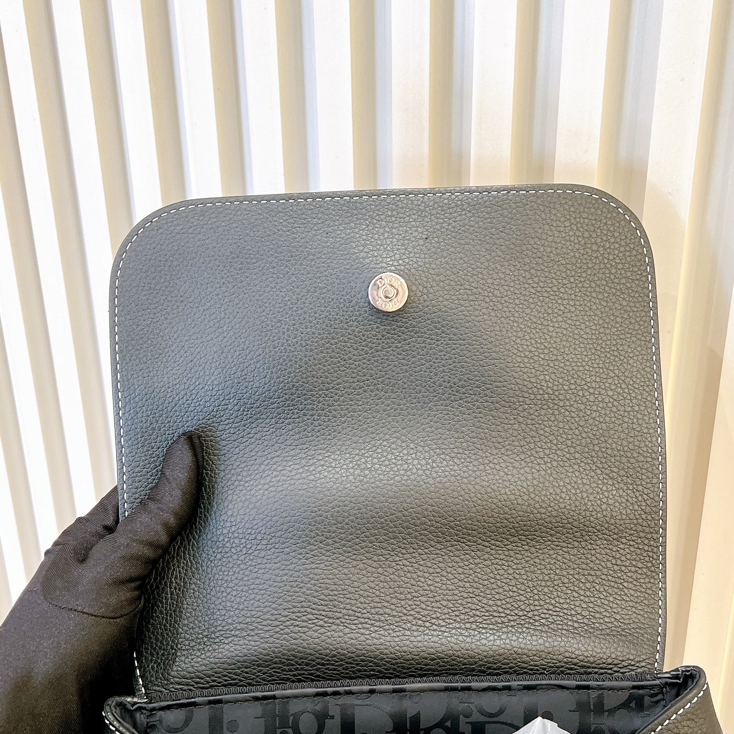 Dior Saddle Backpack in Black