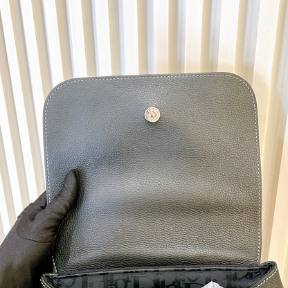 Dior Saddle Backpack in Black