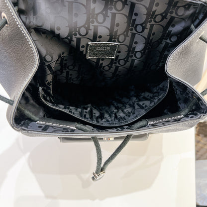 Dior Saddle Backpack in Black