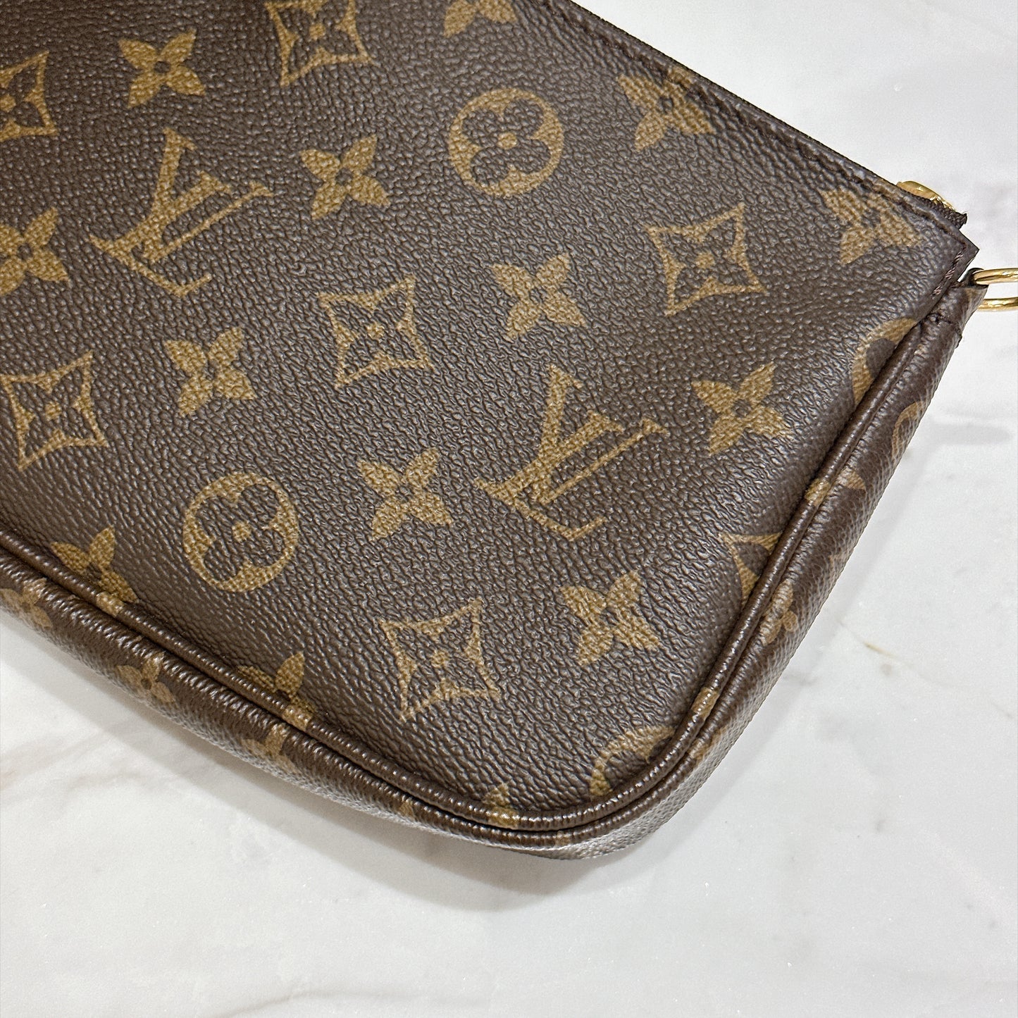 LV Monogram Multi Pochette in Pink Strap