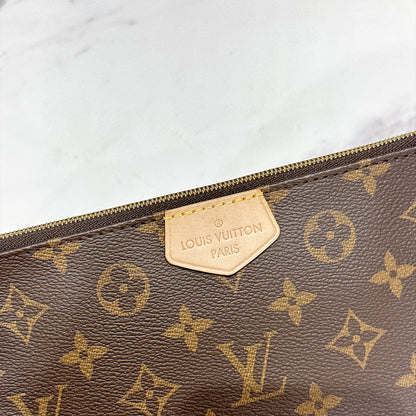 LV Monogram Multi Pochette in Pink Strap