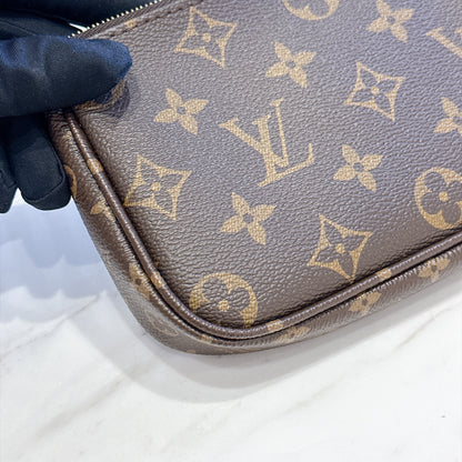 LV Monogram Multi Pochette in Pink Strap