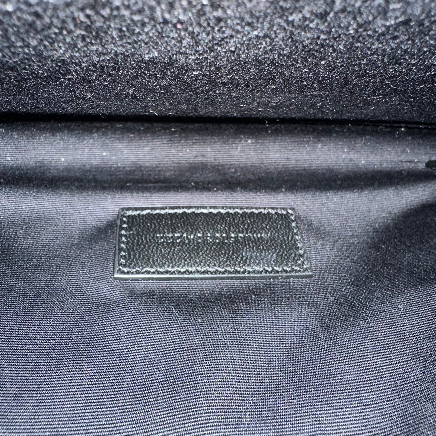YSL Cassandra Envelope Clutch in Black