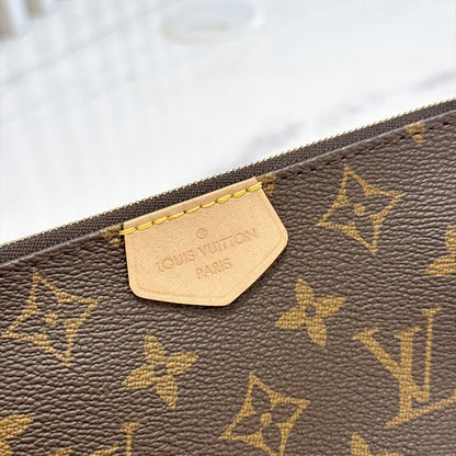 LV Monogram Multi Pochette in Pink Strap