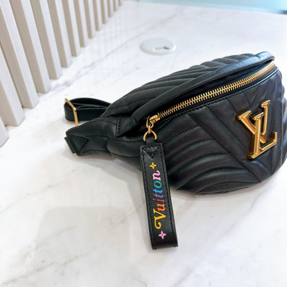 LV New Wave Bumbag in Black