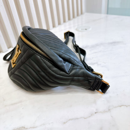 LV New Wave Bumbag in Black