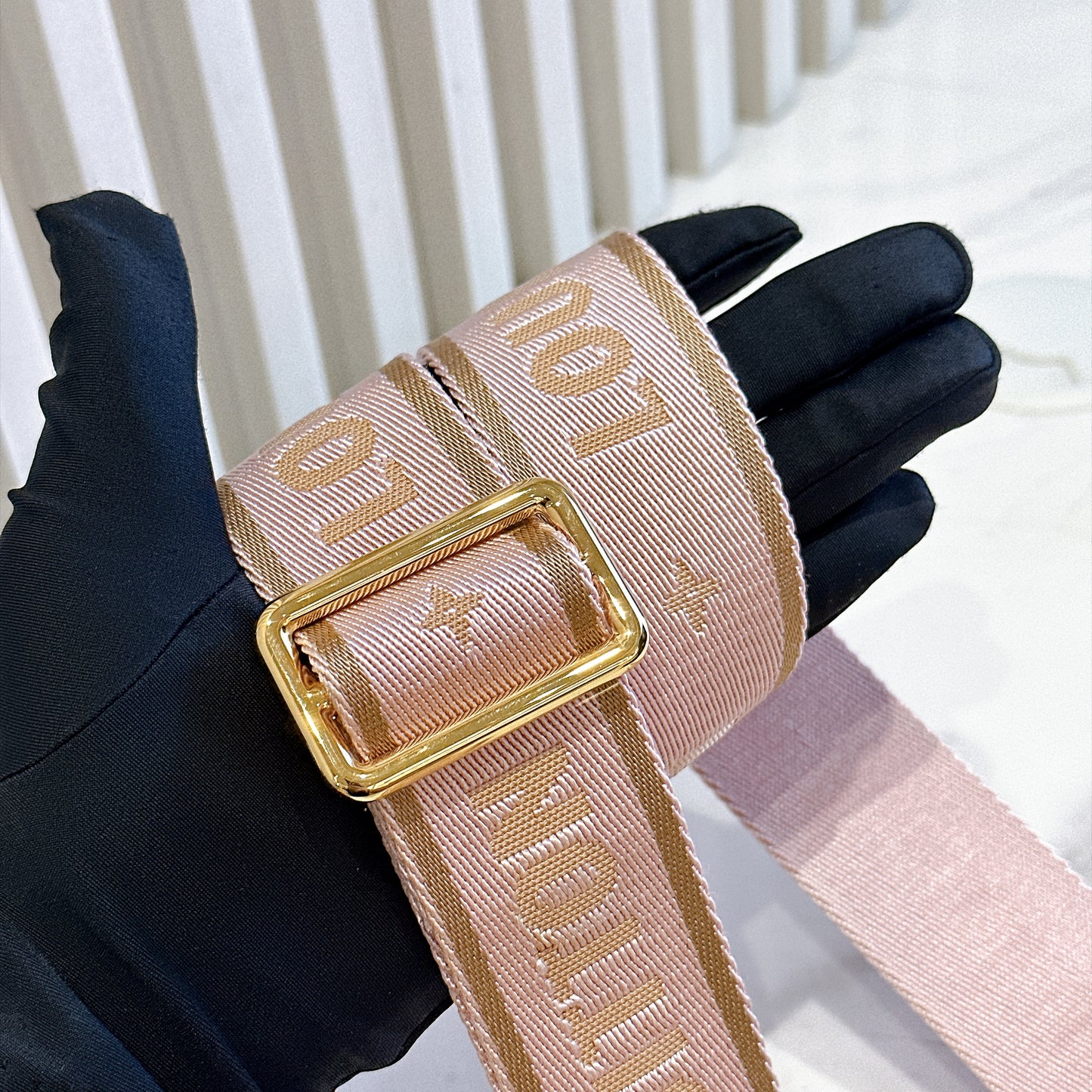 LV Monogram Multi Pochette in Pink Strap