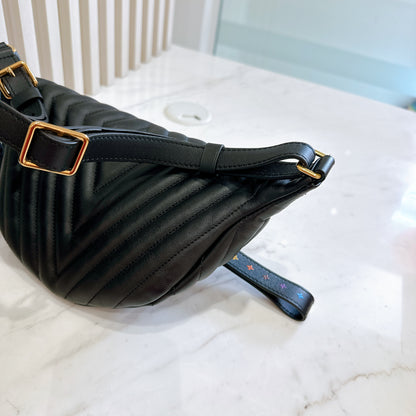 LV New Wave Bumbag in Black