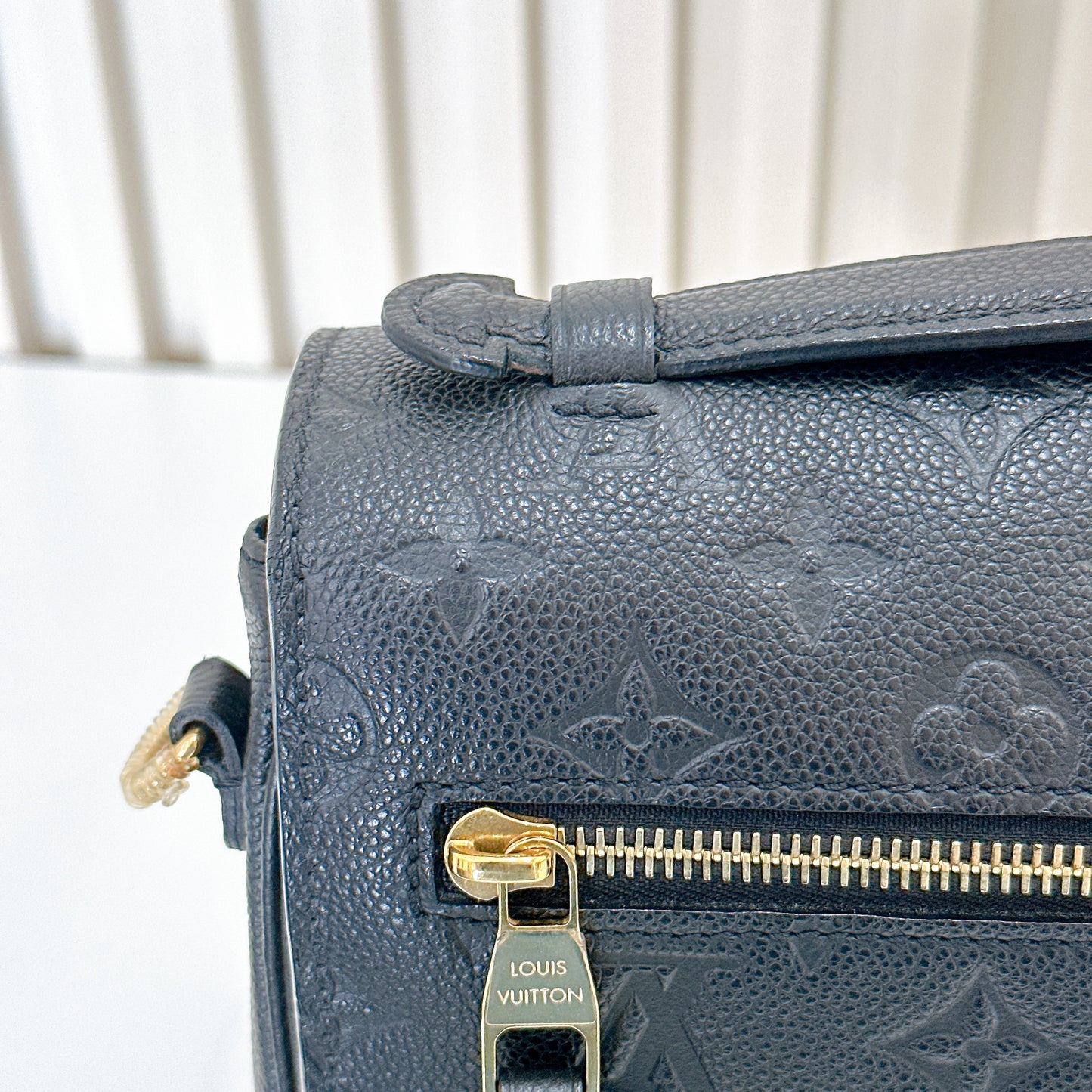 LV Pochette Metis In Black Empreinte Leather