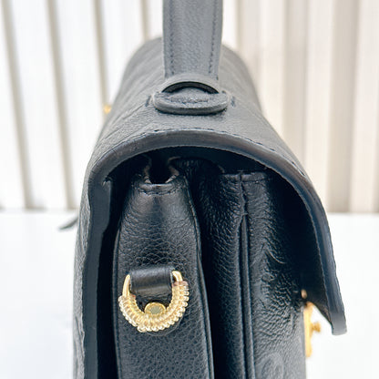 LV Pochette Metis In Black Empreinte Leather