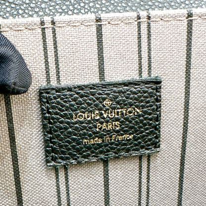 LV Pochette Metis In Black Empreinte Leather