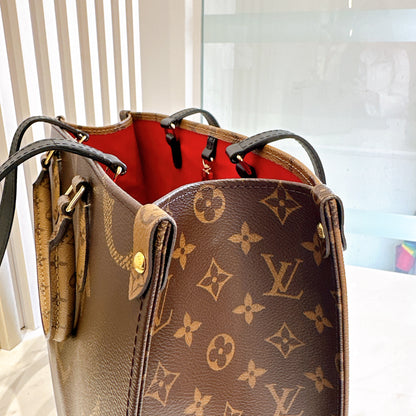 LV On The Go MM in Reverse Monogram