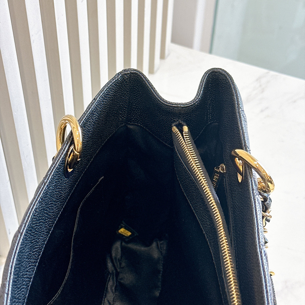 Chanel GST in Black GHW