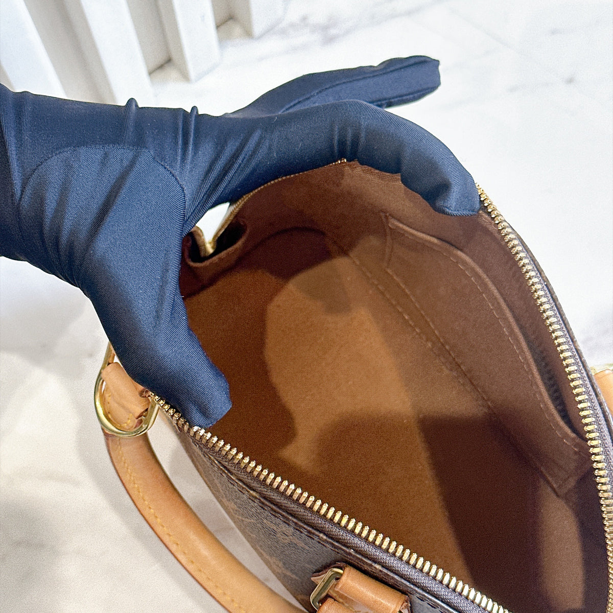 LV Monogram Alma BB