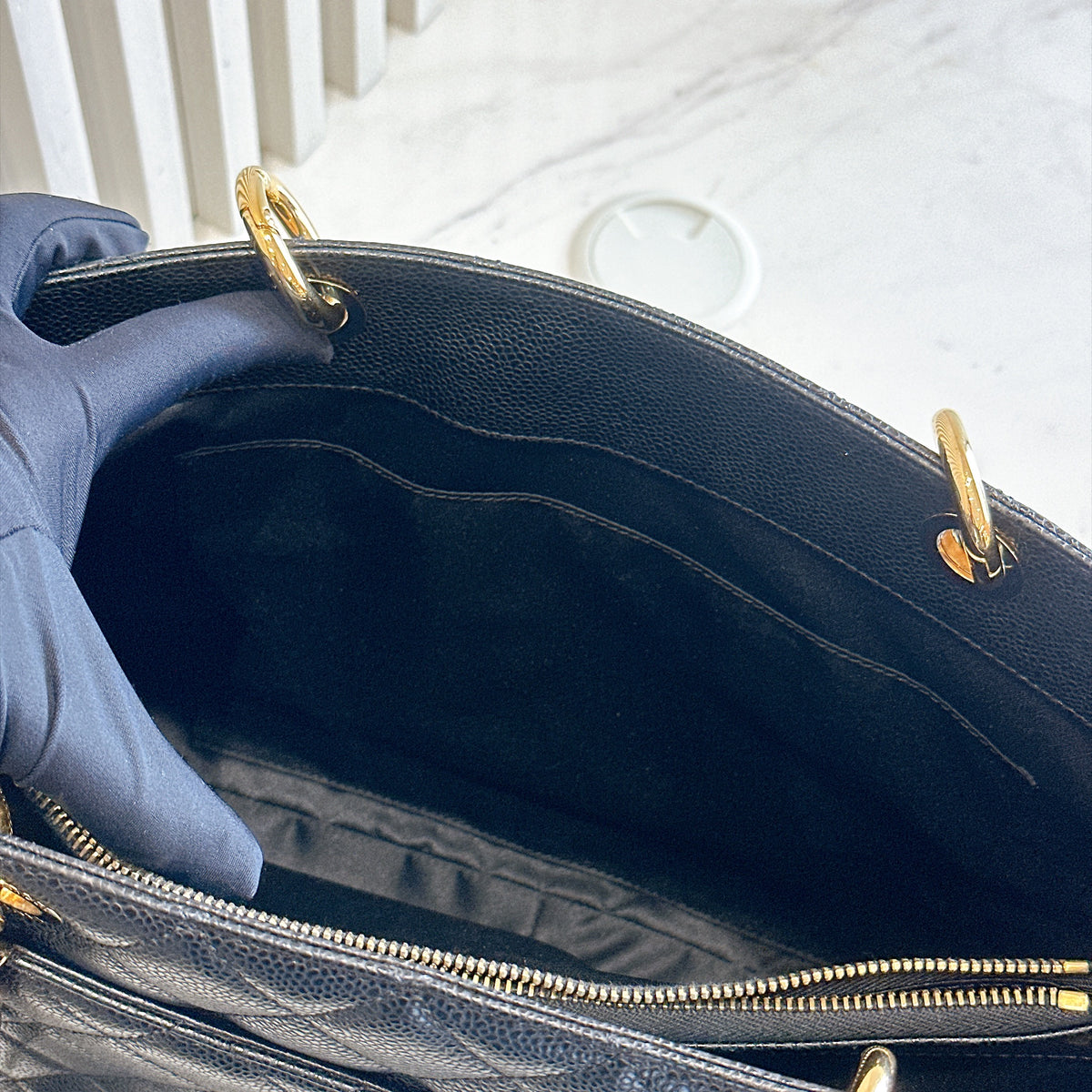 Chanel GST in Black GHW
