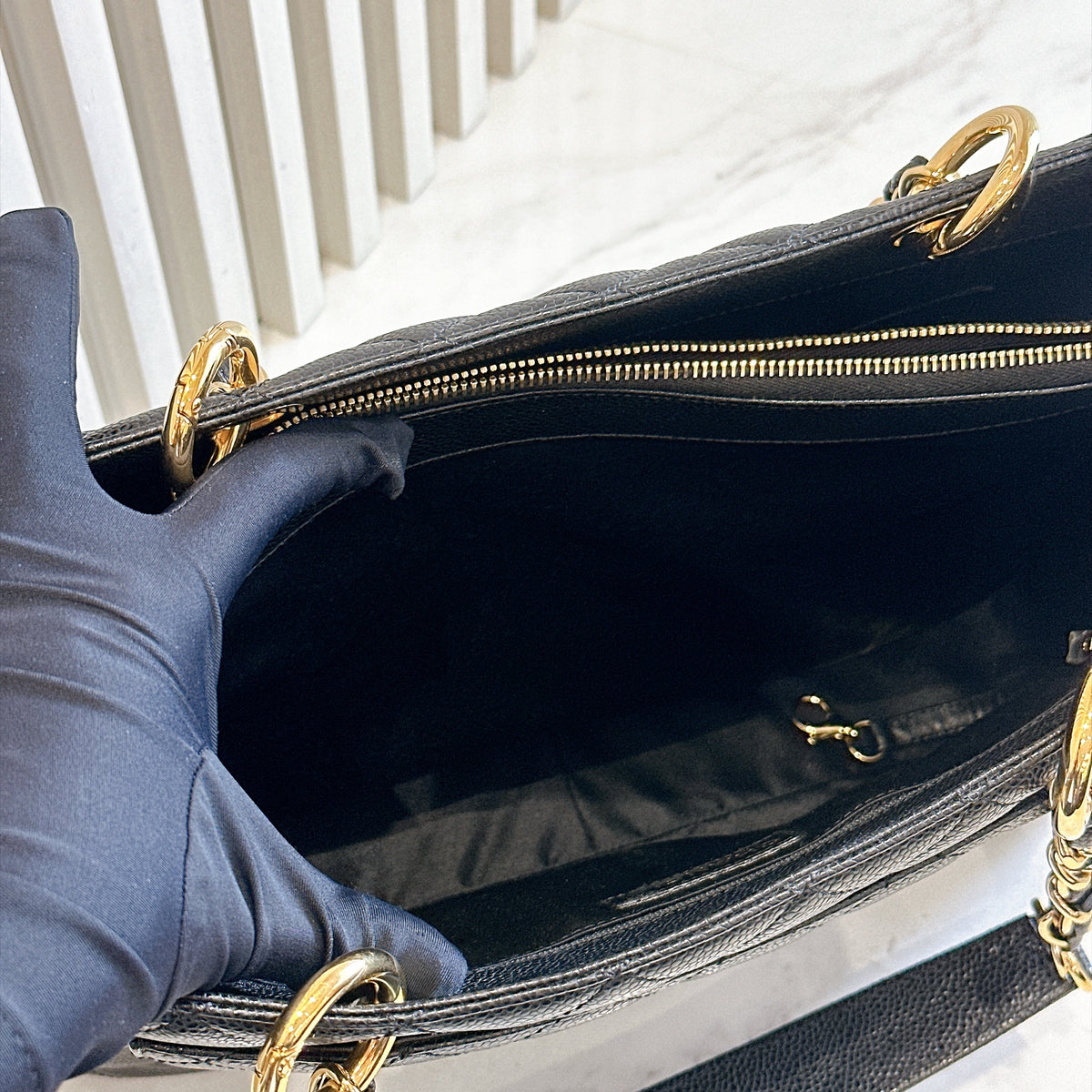 Chanel GST in Black GHW