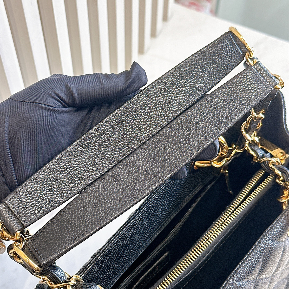Chanel GST in Black GHW