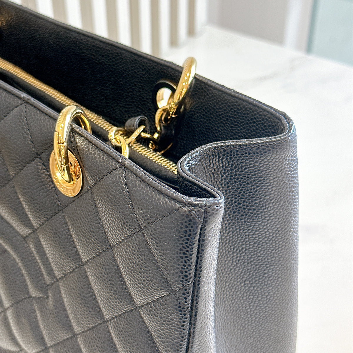 Chanel GST in Black GHW