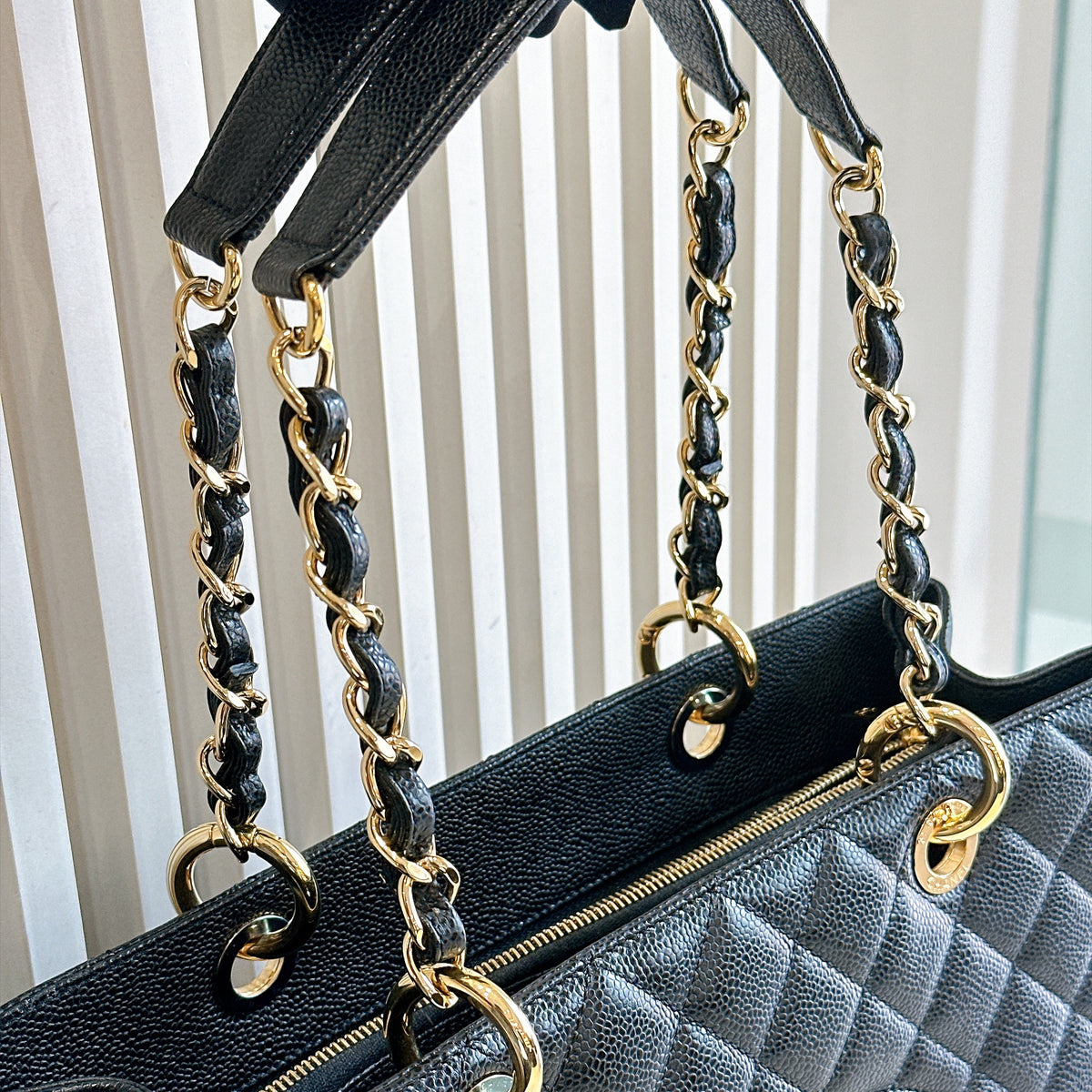 Chanel GST in Black GHW